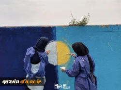 جهاد دانشجومعلمان دانشگاه فرهنگیان قزوین برای شاداب سازی مدارس 22