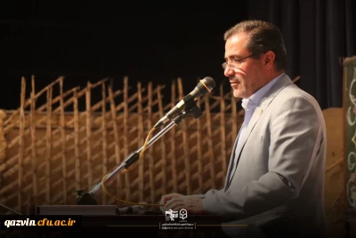 آیین گرامیداشت هفته سرآمدی آموزش و مقام معلم در دانشگاه فرهنگیان استان قزوین