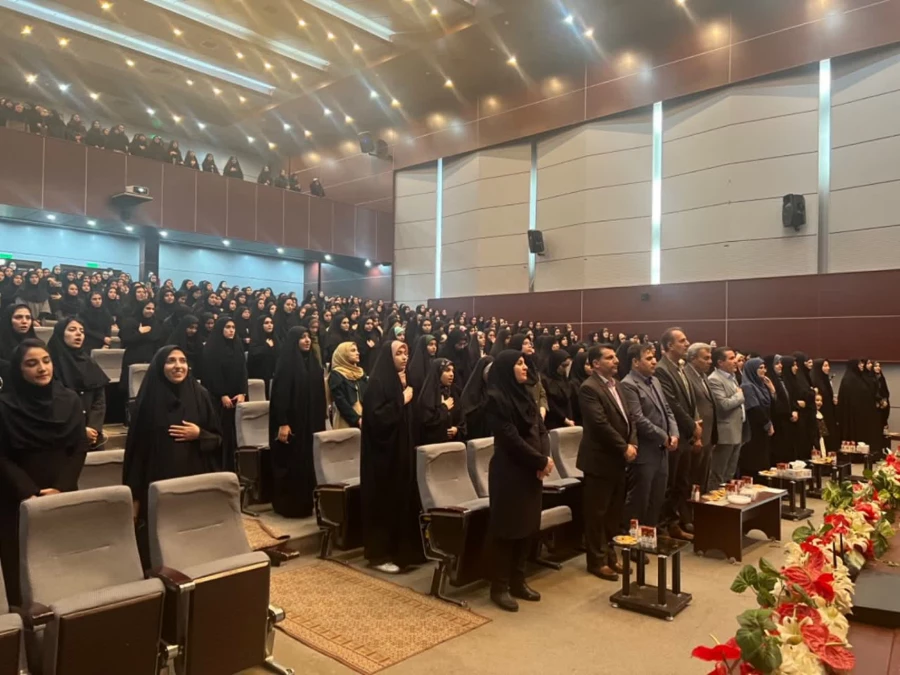 آیین گرامیداشت هفته سرآمدی آموزش و مقام معلم در دانشگاه فرهنگیان استان قزوین 5