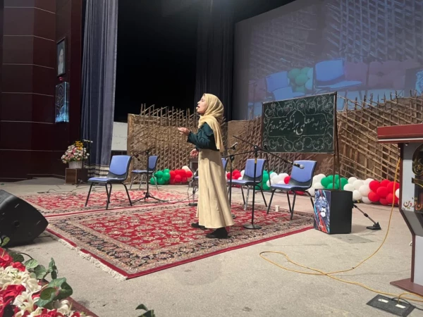 آیین گرامیداشت هفته سرآمدی آموزش و مقام معلم در دانشگاه فرهنگیان استان قزوین 9