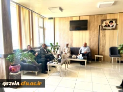 معاون آموزشی و تحصیلات تکمیلی سازمان مرکزی از روند برگزاری امتحانات استان قزوین بازدید نمود. 7