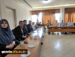 جلسه شورای اداری با حضور سرپرست جدید دانشگاه فرهنگیان استان قزوین
 4