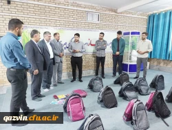 توزیع ۵۰ بسته لوازم التحریر توسط بسیج دانشجویی دانشگاه فرهنگیان قزوین؛ تبلور مسئولیت اجتماعی در آستانه سال تحصیلی 3