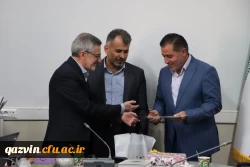 آیین تکریم و معارفه مسئول کانون بسیج اساتید دانشگاه فرهنگیان قزوین برگزار شد 7