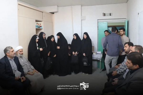 افتتاحیه حوزه بسیج دانشجویی دانشگاه فرهنگیان استان قزوین و بازدید از پایگاه های دانشجویی 7