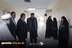 افتتاحیه حوزه بسیج دانشجویی دانشگاه فرهنگیان استان قزوین و بازدید از پایگاه های دانشجویی 9