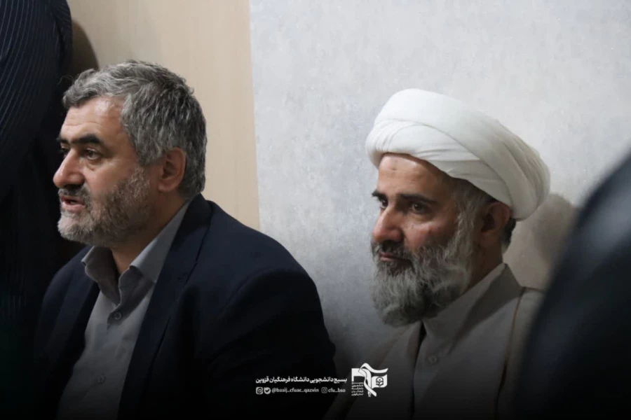 افتتاحیه حوزه بسیج دانشجویی دانشگاه فرهنگیان استان قزوین و بازدید از پایگاه های دانشجویی 10