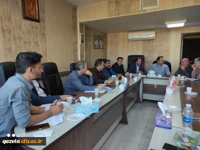 شورای تغذیه دانشگاه فرهنگیان استان قزوین با حضور اعضا و با هدف بهبود کیفیت غذا و خدمات آشپزخانه برگزار گردید. 