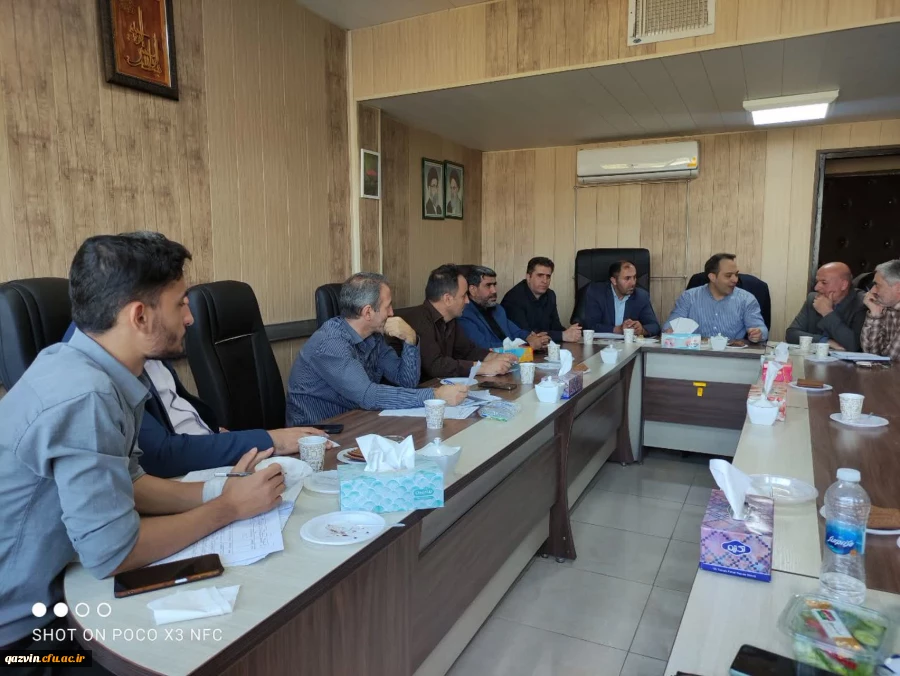 شورای تغذیه دانشگاه فرهنگیان استان قزوین با حضور اعضا و با هدف بهبود کیفیت غذا و خدمات آشپزخانه برگزار گردید.  2