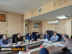 شورای تغذیه دانشگاه فرهنگیان استان قزوین با حضور اعضا و با هدف بهبود کیفیت غذا و خدمات آشپزخانه برگزار گردید.  4