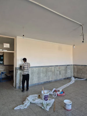 اردوی جهادی گروه جهادی ثامن الائمه بسیج دانشجویی دانشگاه فرهنگیان قزوین 9