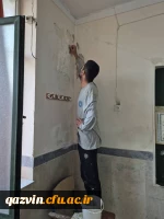 اردوی جهادی گروه جهادی ثامن الائمه بسیج دانشجویی دانشگاه فرهنگیان قزوین 11