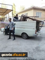 کلیه تخت ها و تشک های قدیمی طبقه اول خوابگاه ۳ با اقلام جدید جایگزین شد. 3