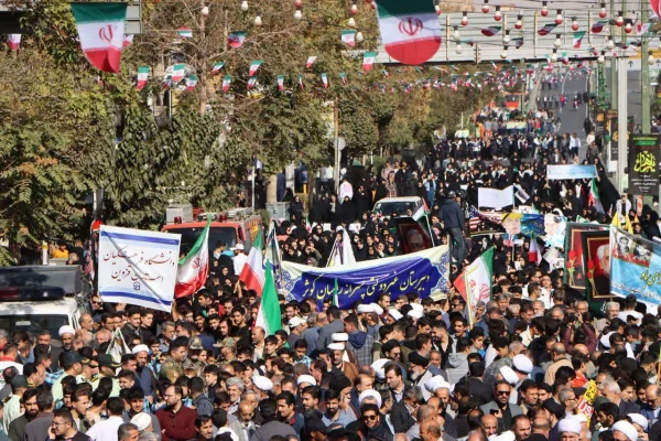 #گزارش_تصویری  | فریاد استکبارستیزی فرهنگیانی ها در ۱۳ آبان 2