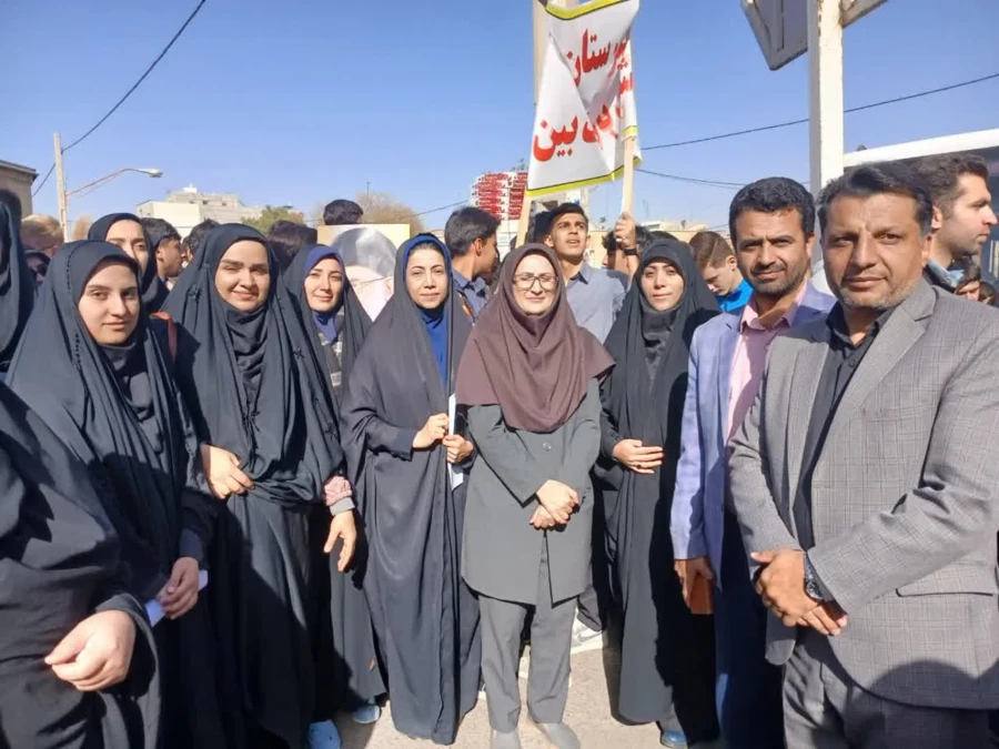 #گزارش_تصویری  | فریاد استکبارستیزی فرهنگیانی ها در ۱۳ آبان 7