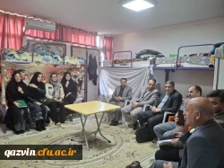 بازدید هیات نظارت و ارزیابی سازمان مرکزی از دانشگاه فرهنگیان استان قزوین  3
