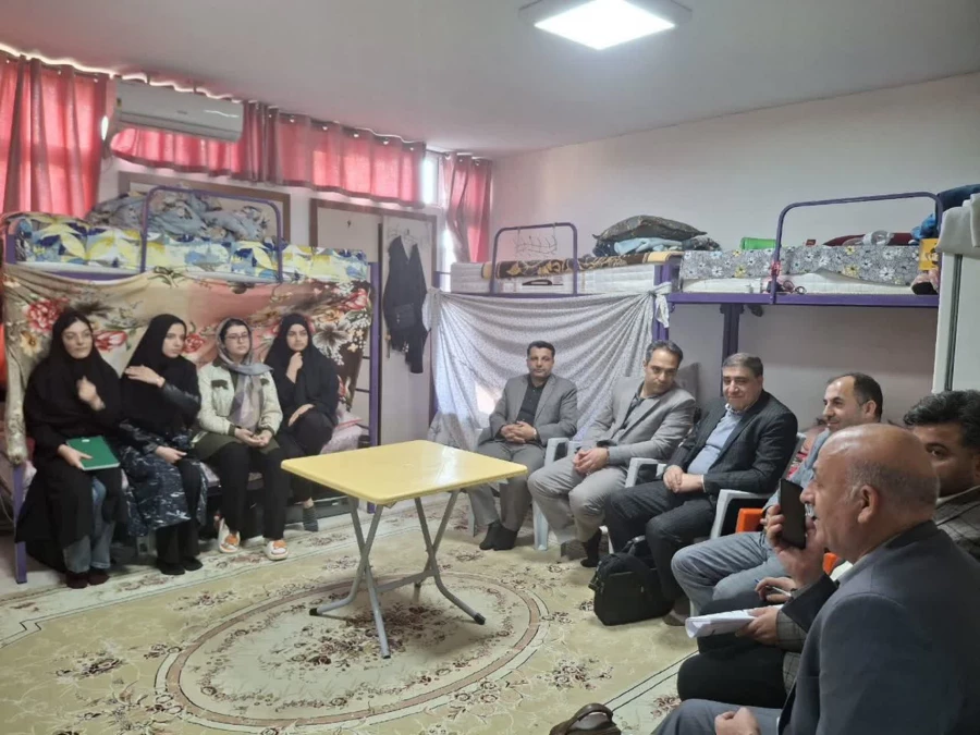 بازدید هیات نظارت و ارزیابی سازمان مرکزی از دانشگاه فرهنگیان استان قزوین  3