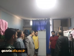 بازدید هیات نظارت و ارزیابی سازمان مرکزی از دانشگاه فرهنگیان استان قزوین  8