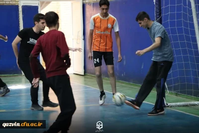 مراسم افتتاحیه مسابقات درون دانشگاهی دانشگاه فرهنگیان قزوین برگزار شد