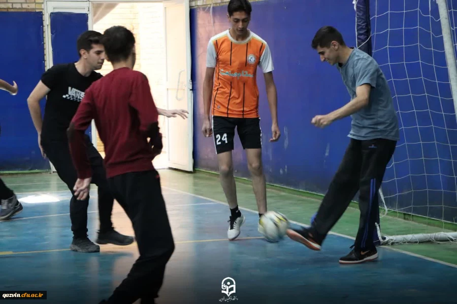 مراسم افتتاحیه مسابقات درون دانشگاهی دانشگاه فرهنگیان قزوین برگزار شد 2