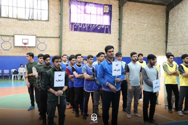 مراسم افتتاحیه مسابقات درون دانشگاهی دانشگاه فرهنگیان قزوین برگزار شد 8