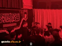 برگزاری مراسم عزاداری ایام شهادت حضرت زهرا(س) در دانشگاه فرهنگیان قزوین 4