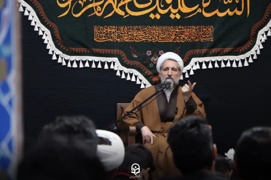 برگزاری مراسم عزاداری ایام شهادت حضرت زهرا(س) در دانشگاه فرهنگیان قزوین 9