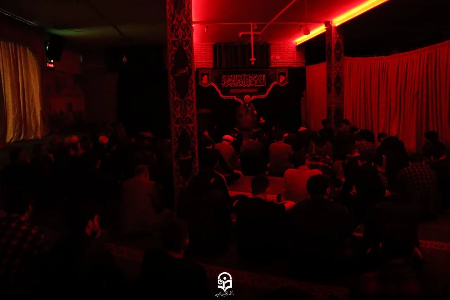 برگزاری مراسم عزاداری ایام شهادت حضرت زهرا(س) در دانشگاه فرهنگیان قزوین 11
