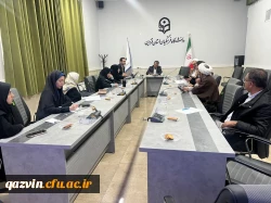 شورای پژوهشی دانشگاه فرهنگیان استان قزوین برگزار شد 2