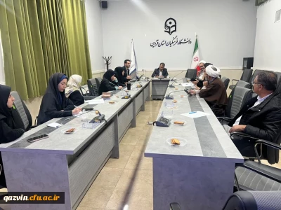 شورای پژوهشی دانشگاه فرهنگیان استان قزوین برگزار شد