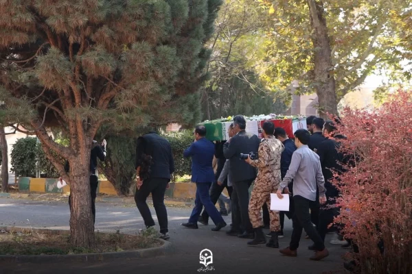 آیین استقبال از شهید گمنام در دانشگاه فرهنگیان قزوین برگزار شد 2