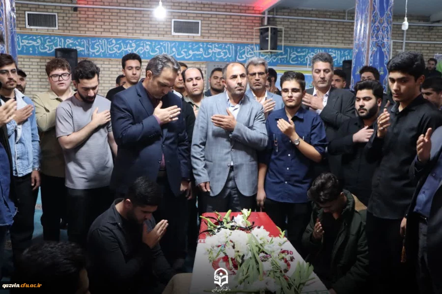 آیین استقبال از شهید گمنام در دانشگاه فرهنگیان قزوین برگزار شد 4