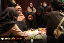 آیین استقبال از شهید گمنام در دانشگاه فرهنگیان قزوین برگزار شد 10