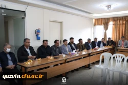 شورای اداری دانشگاه فرهنگیان استان قزوین با حضور حجت الاسلام و المسلمین عین اله عابدی مشاور رئیس دانشگاه در امور دانشگاه های استان تشکیل شد 6