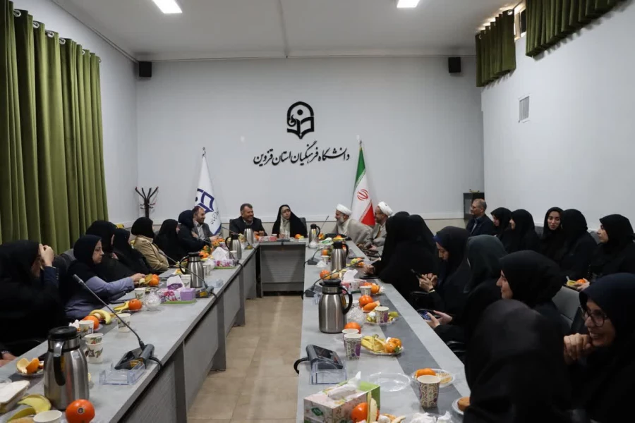بازدید فاطمه محمدبیگی نماینده حوزه انتخابیه قزوین، آبیک و البرز در مجلس شورای اسلامی از دانشگاه فرهنگیان قزوین و بررسی چالش های آموزشی و مسائل بانوان 5