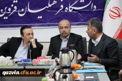 با پیشنهاد حسنعلی اصغری مدیرکل آموزش  و پرورش و سرپرست دانشگاه فرهنگیان استان قزوین و با دستور محمد نوذری استاندار، ۱۵ هکتار زمین برای احداث ساختمان جدید دانشگاه فرهنگیان اختصاص یافت. 2