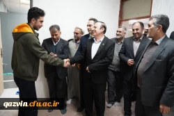 استاندار قزوین در آستانه شب یلدا با دانشجویان دانشگاه فرهنگیان دیدار کرد 9