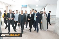 استاندار قزوین در آستانه شب یلدا با دانشجویان دانشگاه فرهنگیان دیدار کرد 11