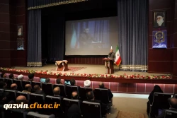 آیین تکریم و معارفه سرپرست  دانشگاه فرهنگیان قزوین برگزار شد   2