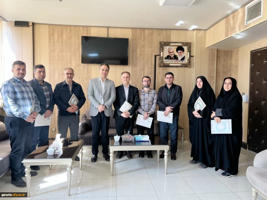 آیین گرامیداشت روز مهندس در دانشگاه فرهنگیان استان قزوین برگزار شد 5