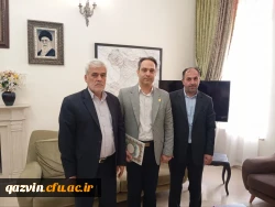دیدار سرپرست دانشگاه فرهنگیان استان قزوین با شهردار قزوین  2