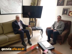 دیدار سرپرست دانشگاه فرهنگیان استان قزوین با شهردار قزوین  3