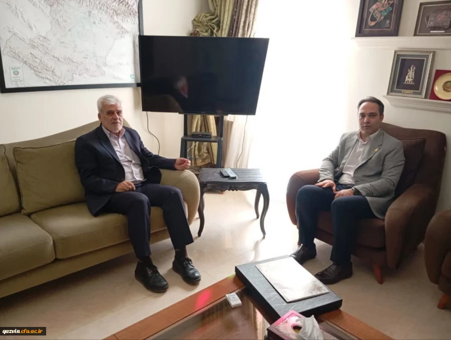 دیدار سرپرست دانشگاه فرهنگیان استان قزوین با شهردار قزوین  3
