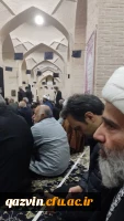 هیأت رئیسه دانشگاه فرهنگیان استان قزوین روز جمعه ۱۵ اسفندماه با حضور در آیین عبادی نماز جمعه این هفته، در کنار سایر اقشار مردم در این مراسم شرکت کردند. 4