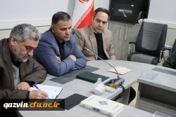 برگزاری نشست با حضور مشاور مدیرکل دفتر مرکزی حراست دانشگاه فرهنگیان در دانشگاه فرهنگیان استان قزوین 3