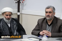 برگزاری نشست با حضور مشاور مدیرکل دفتر مرکزی حراست دانشگاه فرهنگیان در دانشگاه فرهنگیان استان قزوین 4