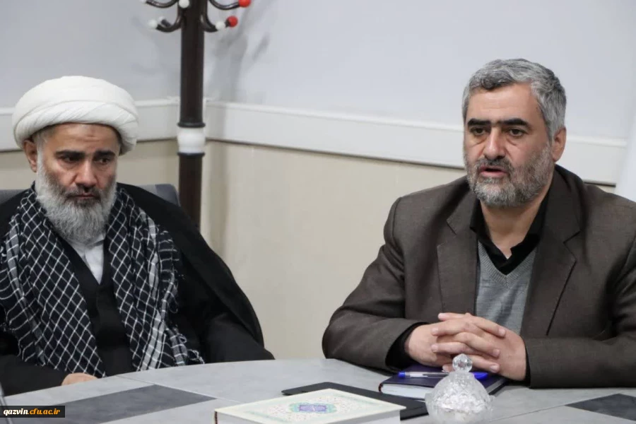 برگزاری نشست با حضور مشاور مدیرکل دفتر مرکزی حراست دانشگاه فرهنگیان در دانشگاه فرهنگیان استان قزوین 4