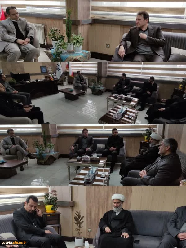 دیدار رئیس دانشگاه فرهنگیان استان قزوین با رئیس جهاد دانشگاهی استان 2