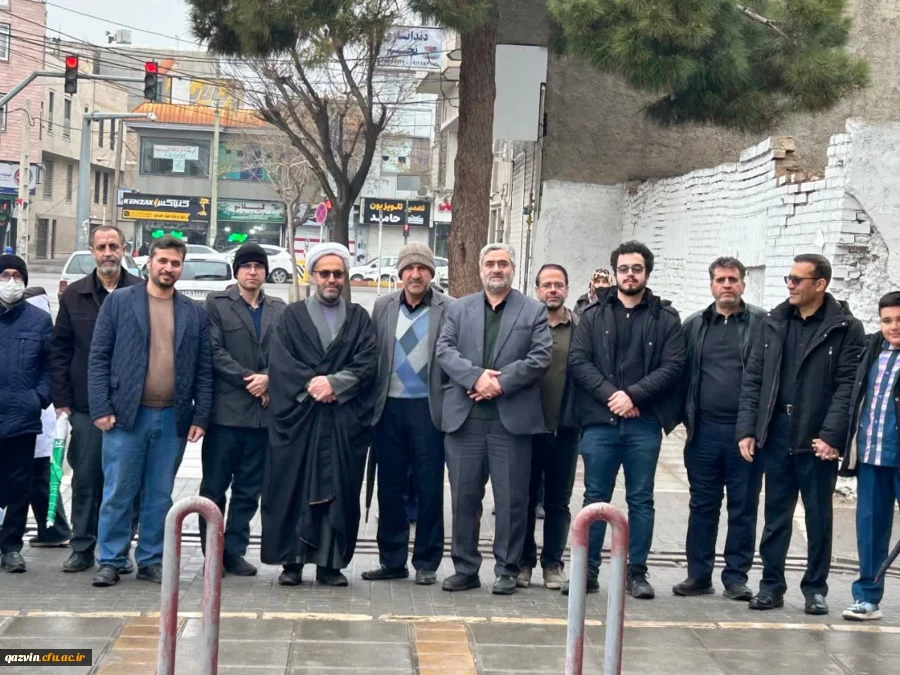 تجلی همبستگی دانشگاه فرهنگیان قزوین در راهپیمایی روز جهانی قدس 7