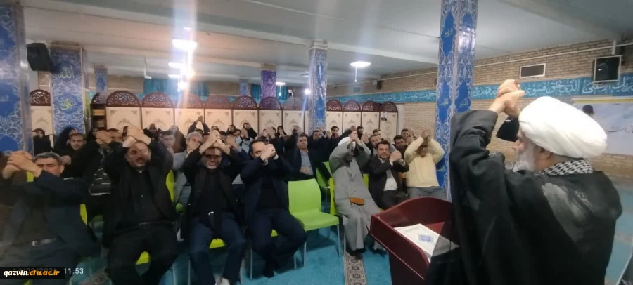 مراسم بیعت با رهبر معظم انقلاب اسلامی در دانشگاه فرهنگیان قزوین برگزار شد 7